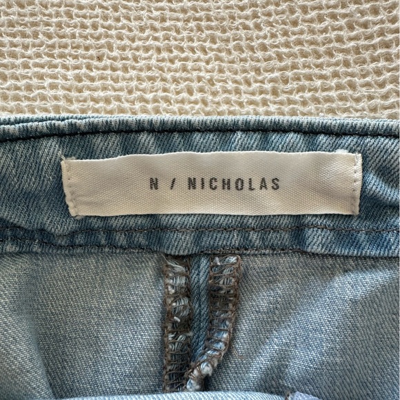 NICHOLAS Light Blue Denim Skirt - Picture 3 of 4